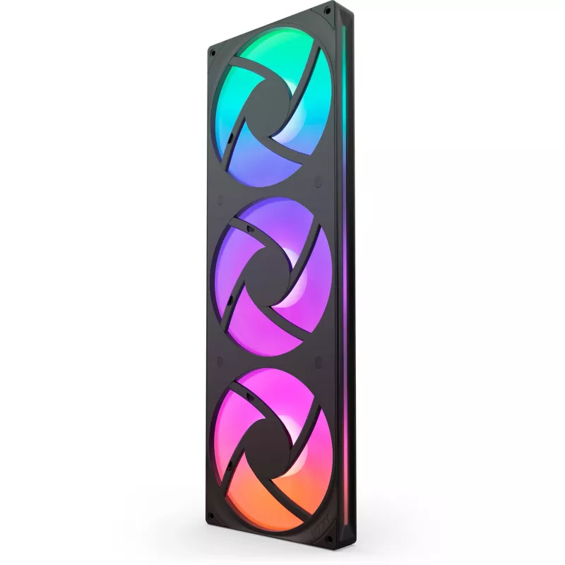 Ventilators NZXT F420 RGB Core 14 cm melns Fluid Dynamic Bearing