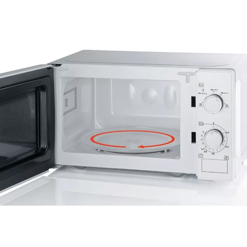 Severin MW 7770 mikroviļņu krāsns Balta Solo mikroviļņu krāsns novietojama uz galda 20 L 700 W