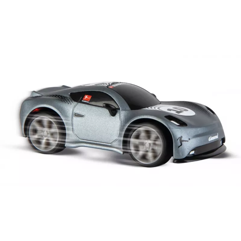 RC auto Bundesliga Mini RC 1:43 pelēks