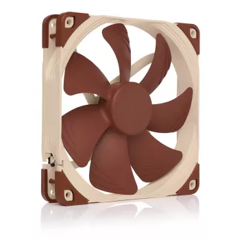 Ventilators Noctua NF-A14 140 mm PWM 5 V 1.3 W Bronzas/Bēšs, 1500 RPM, 140.2 m³/h, 24.6 dB