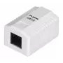LANBERG kontaktligzdu kārba RJ-45 OU6-0001-W, Cat6, balta