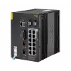 Hewlett Packard Enterprise HPE Aruba 4100i - Slēdzis - 8 x 10/100/1000 (PoE Class 4) + 4 x 10/100/1000 (PoE Class 6) + 2 x SFP+ - DIN sliedes montāža - PoE Class 4 / PoE Class