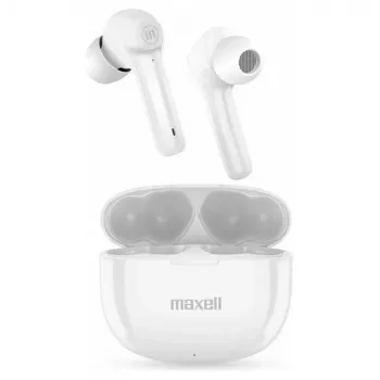 Maxell Dynamic+ bezvadu austiņas ar uzlādes futrāli Bluetooth balts