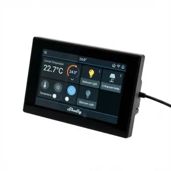 Vadības panelis Shelly Wall Display XL 10,1 collas WiFi Bluetooth — viedās mājas sienas displejs