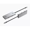 USB centrmezgls Gembird 4-portu USB 3.2 Gen 2 Type-C centrmezgls ar 4x Type-A un Type-C pieslēgvietām