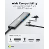 Goobay Slim 4-Port USB-Hub USB-C uz/USB-A 5 Gbit/s - -Plug> 1x (76562)
