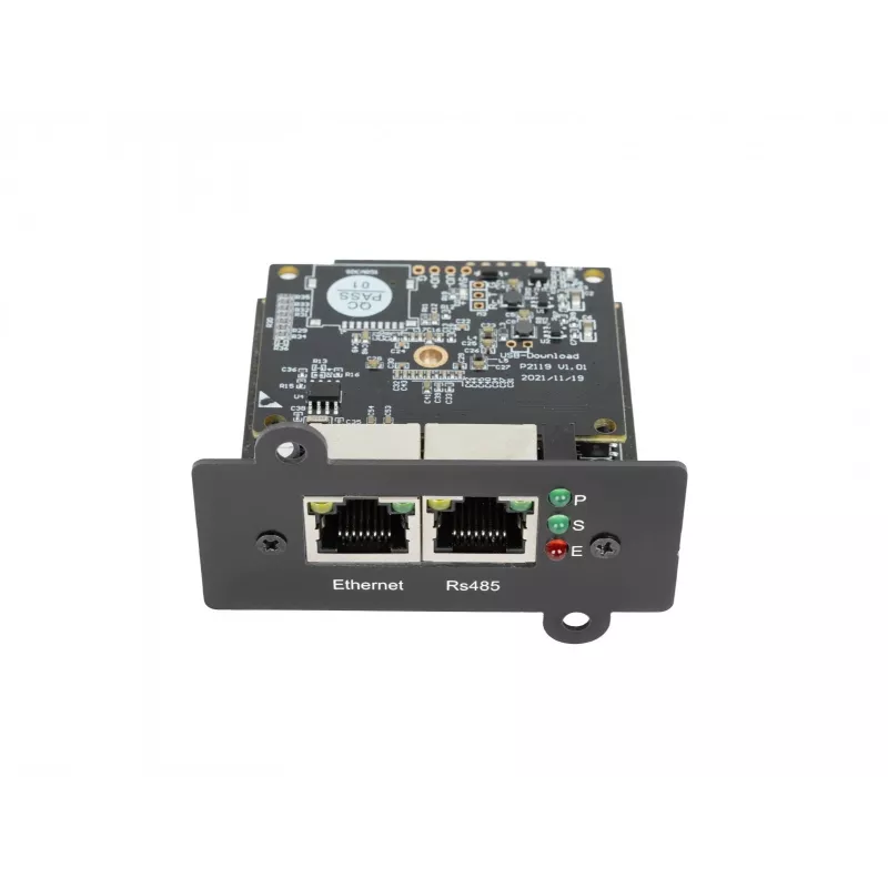 SNMP modulis ARMAC SNMP/A/001 tīkla pārvaldības saskarne UPS sistēmām — SNMP uzraudzība un vadība
