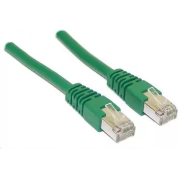 Wentronic Goobay CAT 5e komutācijas kabelis, F/UTP, zaļš, 0,25 m - CCA vara maisījums (68619)
