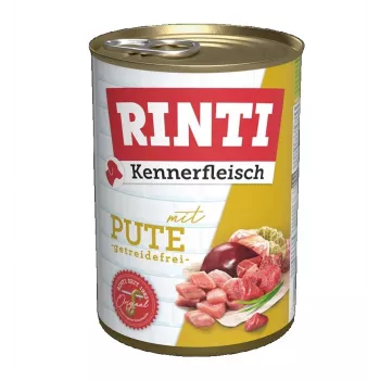 RINTI Kennerfleisch tītara - mitrā suņu barība - 400 g