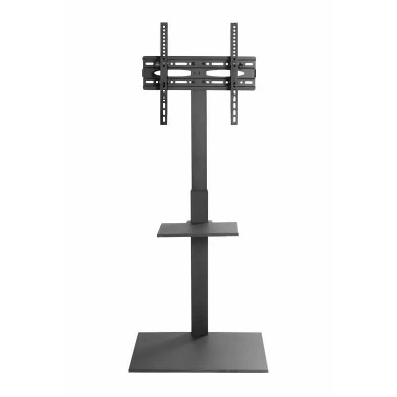 Grīdas TV statīvs GEMBIRD TVS-55T-02 32–55 collu televizoriem, tērauds, augstums 600 mm, VESA 100x100–400x400, maks. slodze 35 kg
