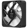 APNX FP1-R PWM Reverse ARGB korpusa ventilators 120 mm, melns