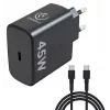 Rebeltec Ātrais lādētājs USB-C RBLAKT00026 45W piezīmjdatoriem un tālruņiem