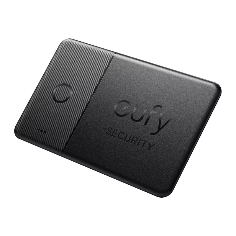 GPS izsekotājs Eufy SmartTrack Card melns universāls akumulatora darbības laiks 26280 h