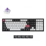 Mehāniskā tastatūra Keychron Q6H-M1 Wireless RGB Carbon Melns