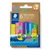 Modelēšanas māls Staedtler Noris Jumbo Glitter – netoksisks, viegli veidojams, MPN 842M C6