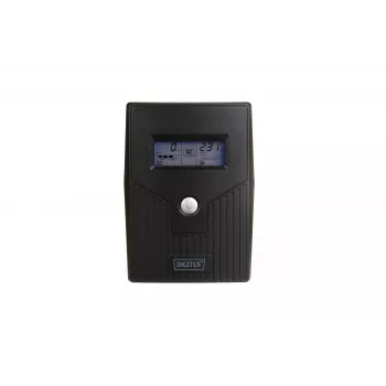 Nepārtrauktās barošanas avots DIGITUS DN-170064-LCD-B 800VA 480W Line-Interactive ar LCD