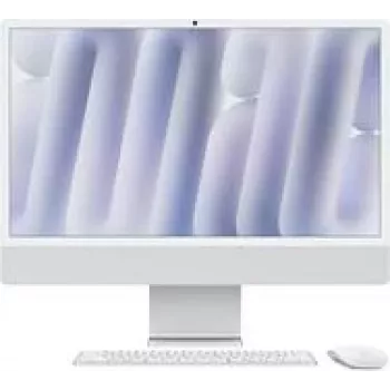 Apple iMac Sudraba CZ1EH-00200000 - 61cm(24‘‘) M4 10-Core CPU, 10-Core GPU, 16GB RAM, 1TB SSD, standarta stikls, Magic Keyboard TID