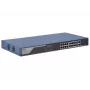 Hikvision DS-3E1318P-EI tīkla slēdzis, pārvaldīts Fast Ethernet (10/100), Power over Ethernet (PoE), 1U, zils