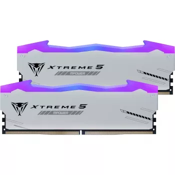DIMM 32 GB DDR5-6400 (2x 16 GB) Dual-Kit, atmiņa melna, PVXR532G64C32KM, Viper Xtreme 5 MPower RGB, INTEL XMP