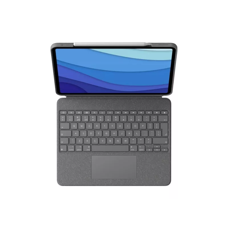 Logitech Combo Touch tastatūra QWERTZ vācu Smart Connector grafīts