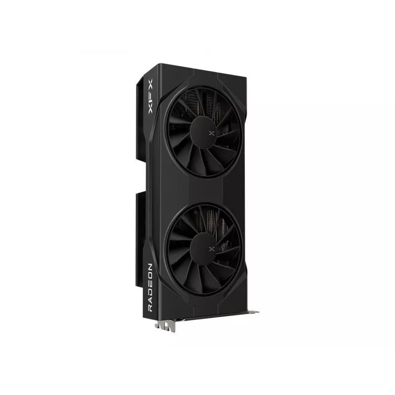 Grafikas karte XFX Radeon RX 9060 XT — 8 GB GDDR6, 128 bitu, PCIe 5.0, 2x DP + HDMI, 2 ventilatori