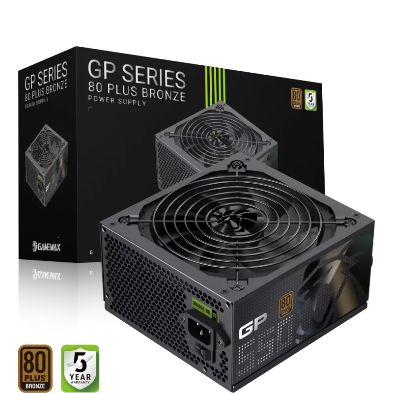Gamemax barošanas bloks, 80 PLUS, Bronze | GP 550B | 550 W