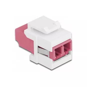 Keystone modulis LC Duplex kontaktligzda uz LC Duplex kontaktligzda DeLOCK 86818