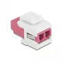 Keystone modulis LC Duplex kontaktligzda uz LC Duplex kontaktligzda DeLOCK 86818