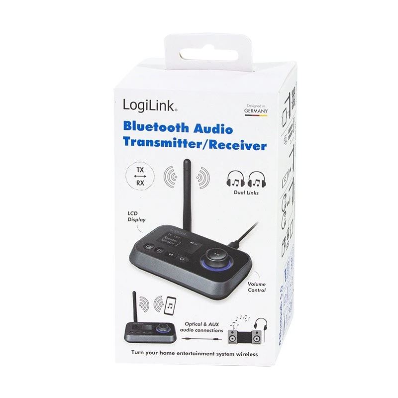 LogiLink BT0062 Bluetooth Audio raidītājs/uztvērējs BT 5.0 10 m diapazons