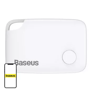 Atslēgu meklētājs Baseus T2 ZLFDQT2-02 Bluetooth izsekotājs BSU1041WHT