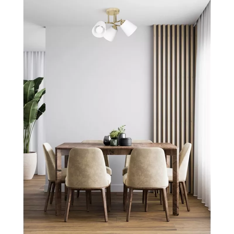 Activejet AJE-EMILY 3P GOLD E27 piekarināmā lampa 3x40W