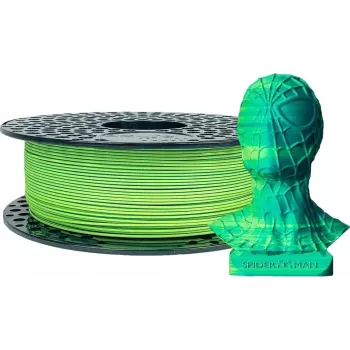 AzureFilm PLA 1,75mm DUAL Zils - GREEN 1kg - AZUREFILM 3D FILAMENT (FP171-5057)