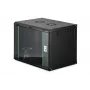 Pie sienas stiprināms skapītis DIGITUS Dynamic-N 9U, 600x450 mm (PxDz), IP20, atslēgas slēdzene, nesamontēts