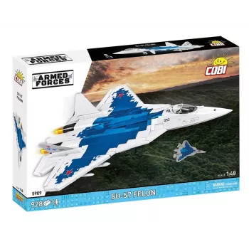 Konstrukciju komplekts Cobi SU-57 Felon, 928 gabali – Cobi modelis COBl-5909