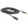 Audio kabelis DeLOCK 84667 2m 3.5mm Melns