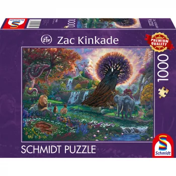 Schmidt Spiele puzle, Zac Kinkade, The Garden of Eden, 1000 gab.