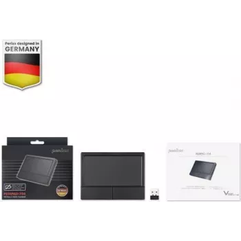 Perixx 11634 - Melns - Windows 10, Windows 7, Windows 8 - 120 mm - 90 mm - 18,8 mm - 110 g (PERIPAD-704)