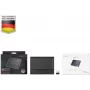 Perixx 11634 - Melns - Windows 10, Windows 7, Windows 8 - 120 mm - 90 mm - 18,8 mm - 110 g (PERIPAD-704)