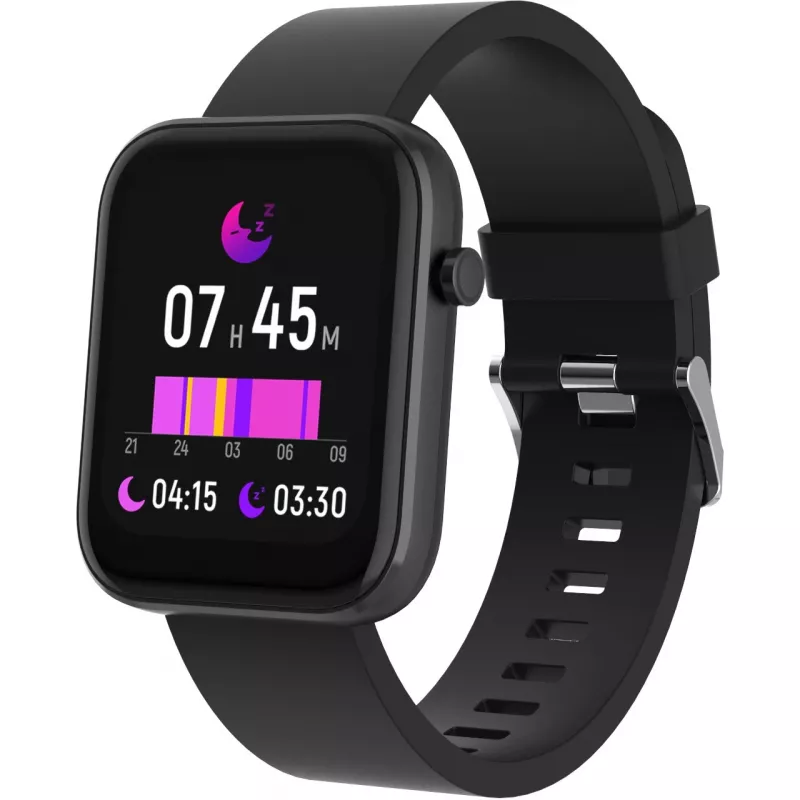 DENVER SW-182 — Viedpulkstenis ar siksniņu — 4,3 cm (1,7) Displejs — Bluetooth — Melns (116111000580)