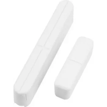 Durvju/loga sensors Olympia 6102, balts, AAA sārma baterija, 15×22,5 mm, 32,5 g