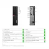 Lenovo Renew | A klase | ThinkCentre M720s SFF | Intel Core i5 | i5-8400 | 8 GB | SSD | 256 GB | Intel UHD Graphics | Windows 11 Pro