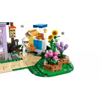 LEGO FRIENDS 42669 Biškopja māja un puķu dārzs