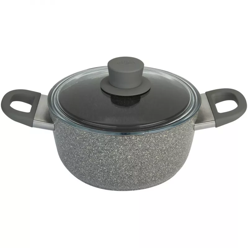 Indukcijas granīta katls ar vāku Ballarini Murano - 2.8 l