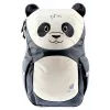 Kompakta dienas mugursoma DEUTER Kikki — Poliesters 8 L, 350×200×170 mm, 310 g, Melna/Balta