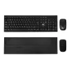 NanoRS RS580 bezvadu tastatūras un peles komplekts ar ergonomisku dizainu – vienmērīgai un efektīvai lietošanai