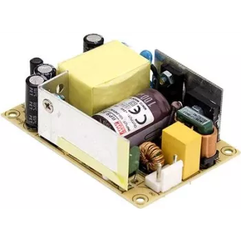 Strāvas adapteris MEAN WELL RPS-65-12, 65 W, 12 V izeja, 80–264 V ieeja, RoHS, 50.8×76.2×24 mm