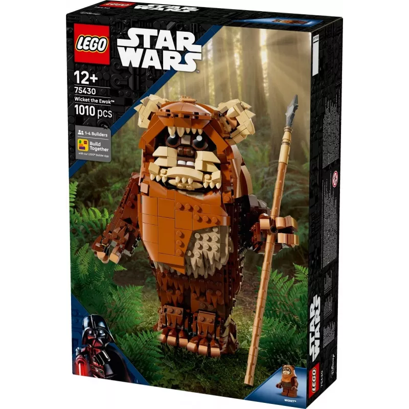 LEGO Star Wars Construct Wicket the Ewok 75430 būvkomplekts — 1010 detaļas, 230 mm modelis, vecumam 12+