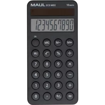 MAUL ECO MD2 Calculator Case Einfacher Calculator Melns (7275290)