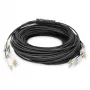 Fiber breakout kabelis DIGITUS DK-24338U030BK-BBB, pre-assembled OM4 multimode 8-core, LC/UPC–LC/UPC, 30 m, U-DQ(ZN) BH