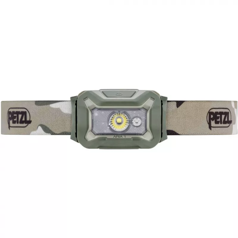 Petzl Aria 1 RGB Camouflage galvas lente lukturis LED